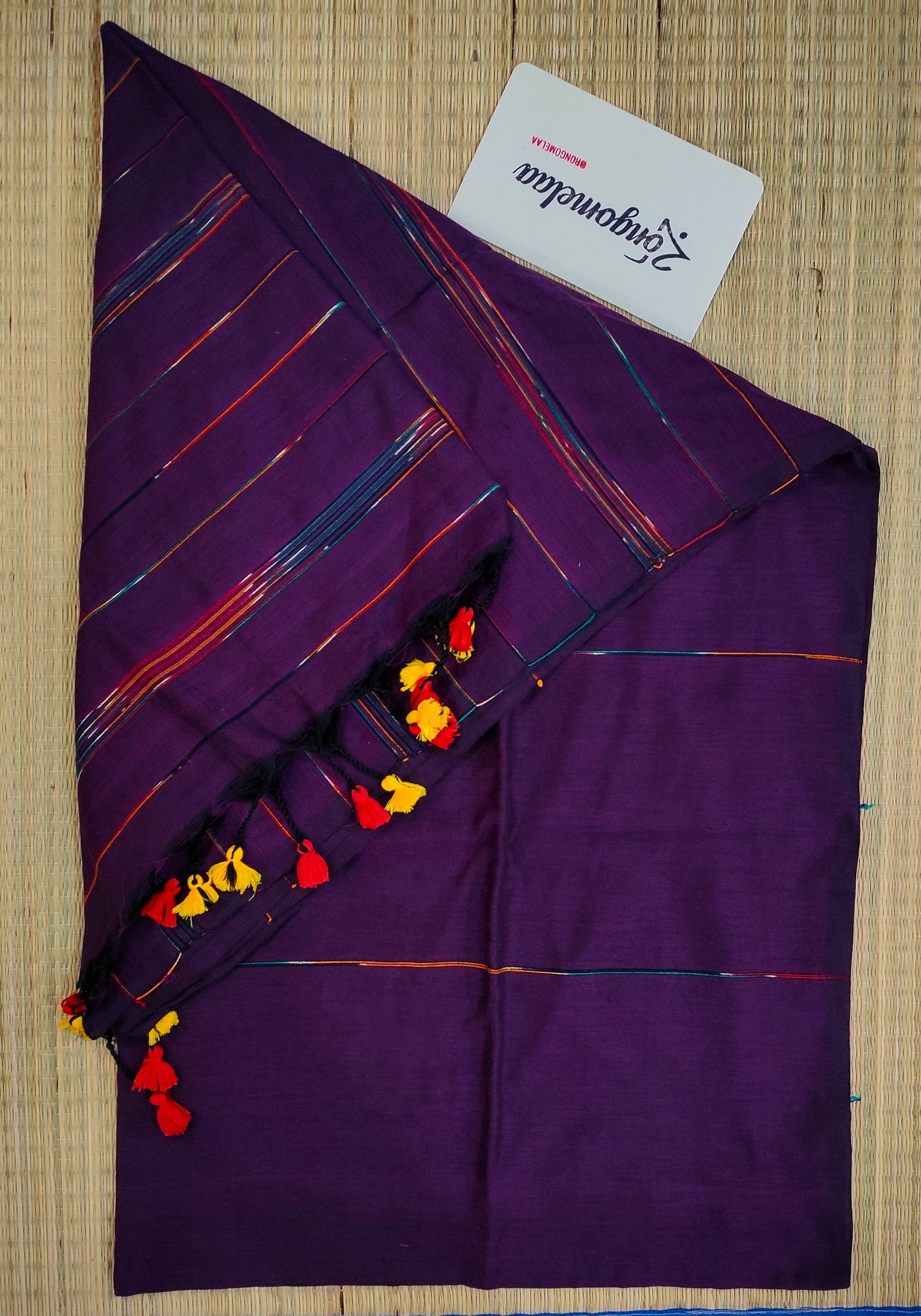 Khesh cotton: Purple