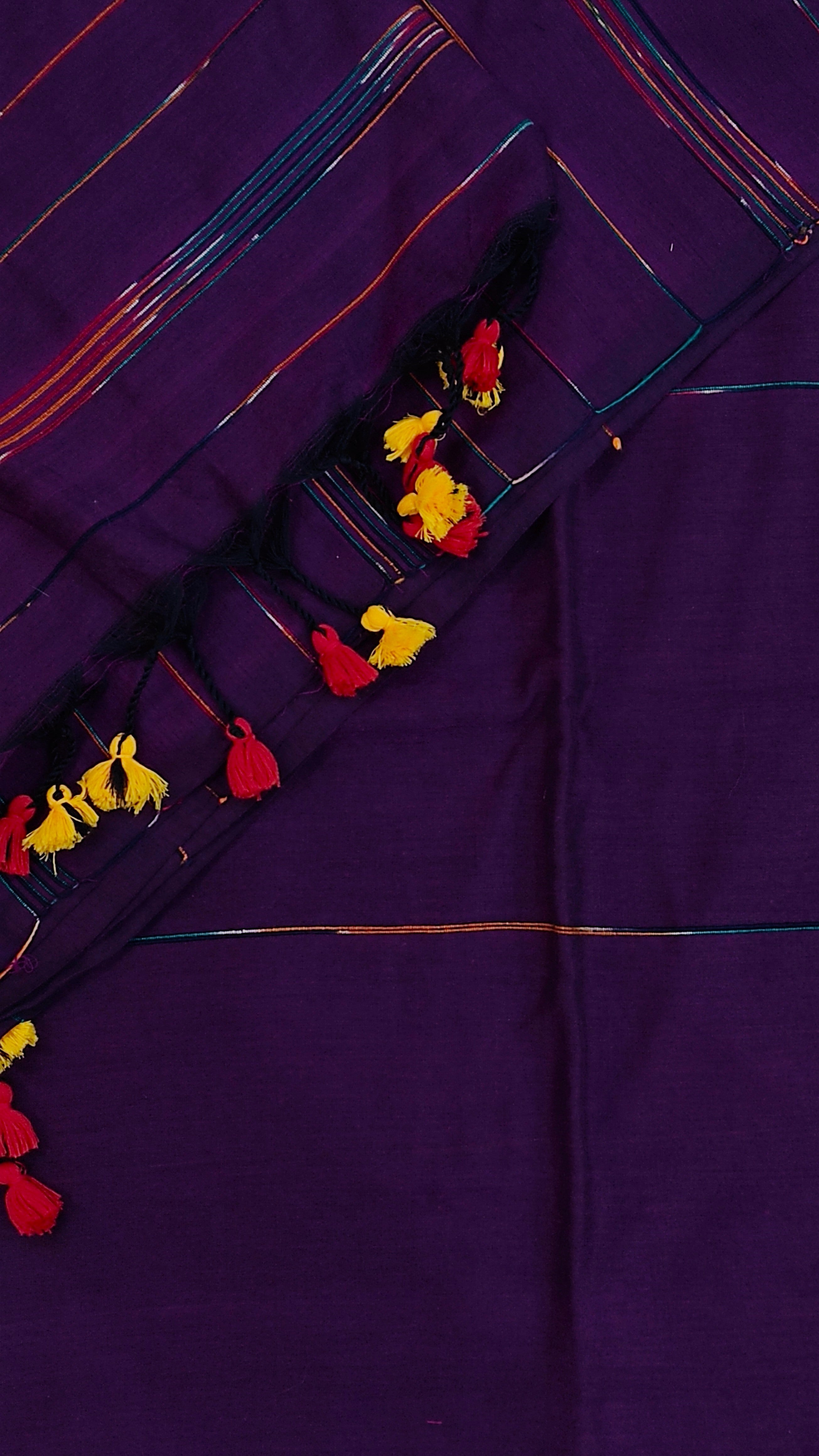 Khesh cotton: Purple