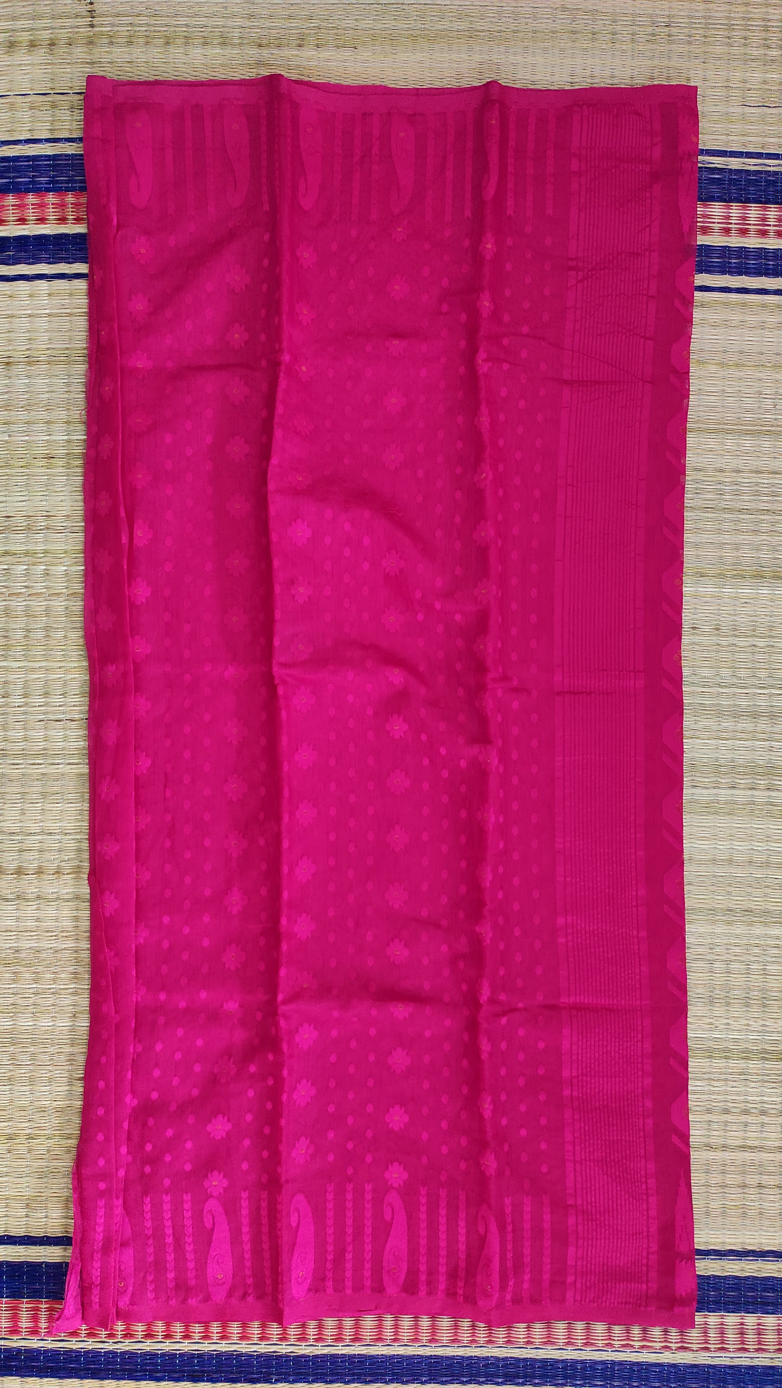 Dhakai Jamdani: Pink