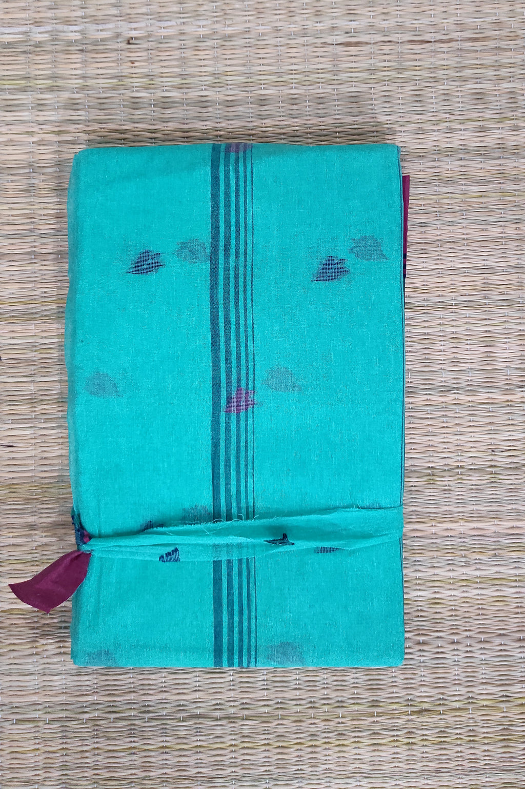 Tangail cotton: Turquoise